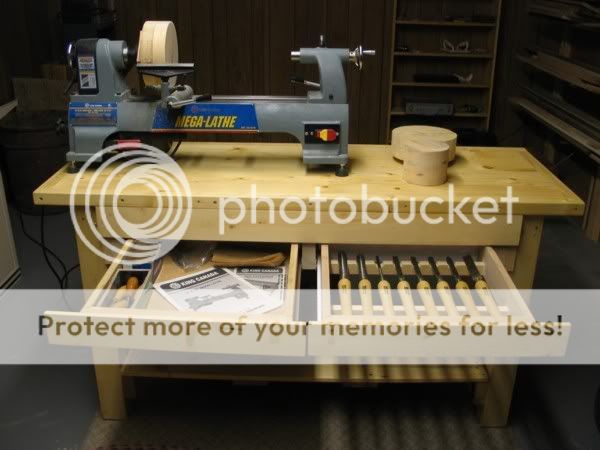 make lathe stand